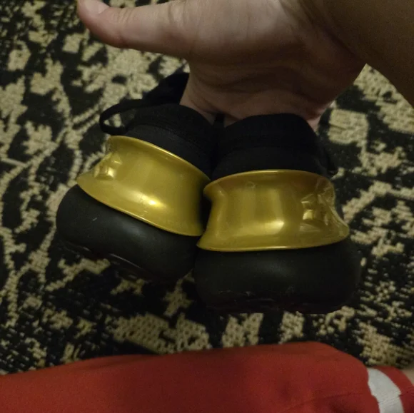 Under Armour Charcoal and Gold Athletic Shoes - Picture 7 of 8